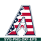MLB30112302-Arizona Diamondbacks Flag SVG PNG DXF EPS AI, Major League Baseball SVG, MLB Lovers SVG MLB30112302.png