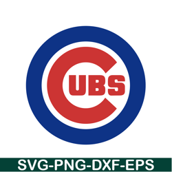 chicago cubs logo svg png dxf eps ai, major league baseball svg, mlb lovers svg mlb30112357