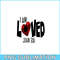 VLT21102306-I Am Loved PNG, Sweet Valentine PNG, Valentine Holidays PNG.png