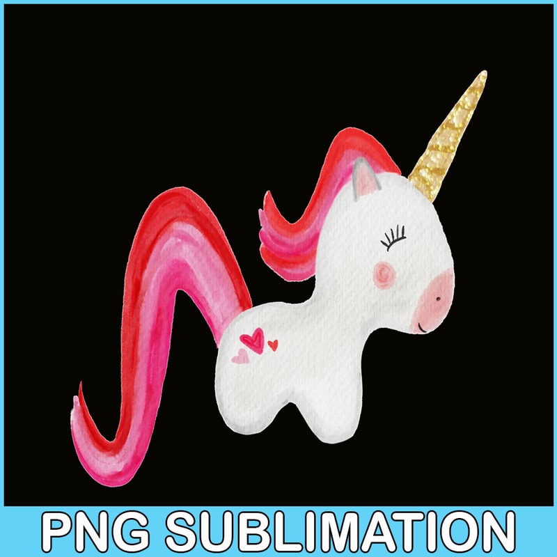 VLT211023109-Unicorn PNG, Sweet Valentine PNG, Valentine Holidays PNG.png