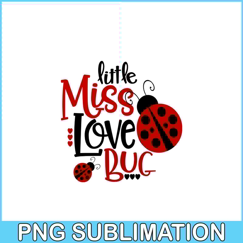 VLT21102315-Little Miss Love Bug PNG, Cute Valentine PNG, Valentine Holidays PNG.png