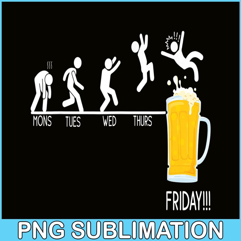 BEER28102356-Drinking Beer On Friday PNG Beer And Friday PNG Happy Beer Time PNG.png