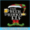 BEER28102374-The Beer Drinking Elf PNG Christmas Beer PNG Drunk Christmas PNG.png