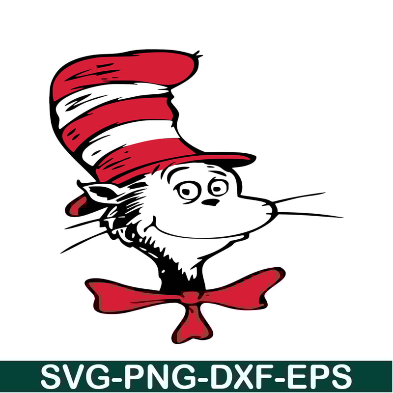 DS104122319-The Cat with red and white striped hat SVG, Dr Seuss SVG, Cat In The Hat SVG DS104122319.png