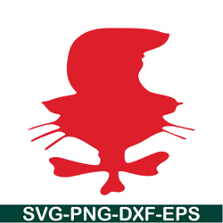 The Red Cat With Hat Svg, Dr Seuss Svg, Cat In The Hat Svg Ds104122346