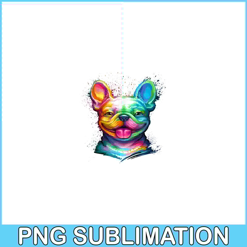 HL161023155-Happy French Bulldog Smiling Face PNG, Frenchie Bulldog PNG, French Dog Artwork PNG.png