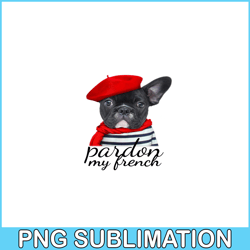 Pardon My French Bulldog Png, Frenchie Bulldog Png, French Dog Artwork Png