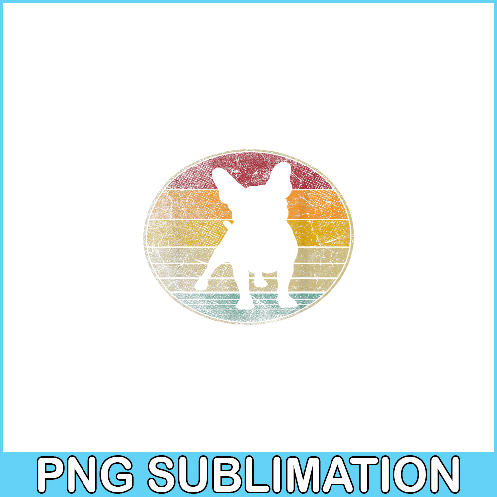 HL16102349-French Bulldog Vintage PNG, French Dog Artwork PNG, Bulldog Mascot PNG.png