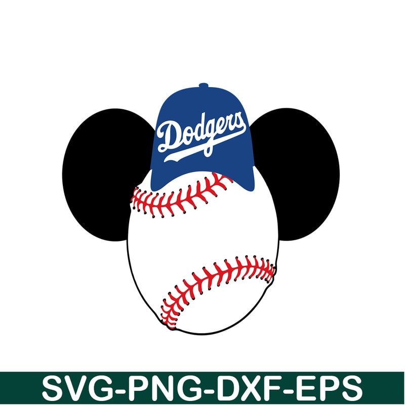 MLB011223138-LA Dodgers The Mickey SVG, Major League Baseball SVG, MLB Lovers SVG MLB011223138.png