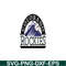 MLB01122342-Colorado Rockies Logo SVG PNG DXF EPS AI, Major League Baseball SVG, MLB Lovers SVG MLB01122342.png