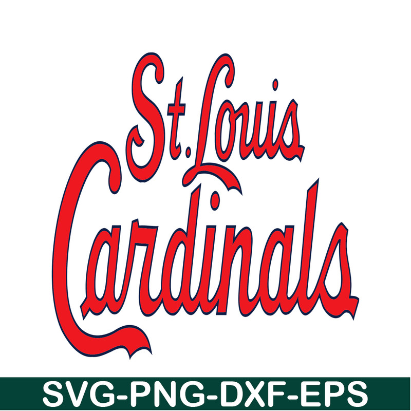 MLB2041223101-St. Louis Cardinals Red Text SVG, Major League Baseball SVG, Baseball SVG MLB2041223101.png
