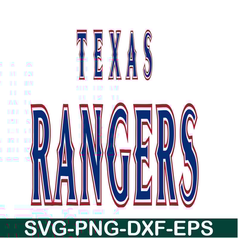 MLB2041223133-Texas Rangers The Text SVG, Major League Baseball SVG, Baseball SVG MLB2041223133.png
