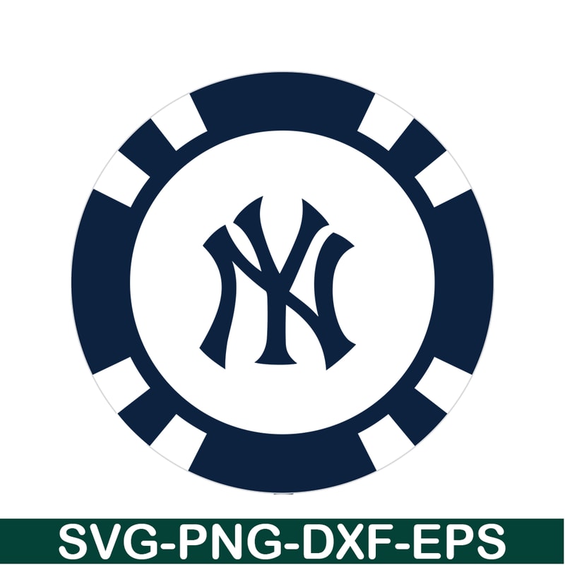 MLB204122335-NY Yankees Blue Logo SVG, Major League Baseball SVG, Baseball SVG MLB204122335.png