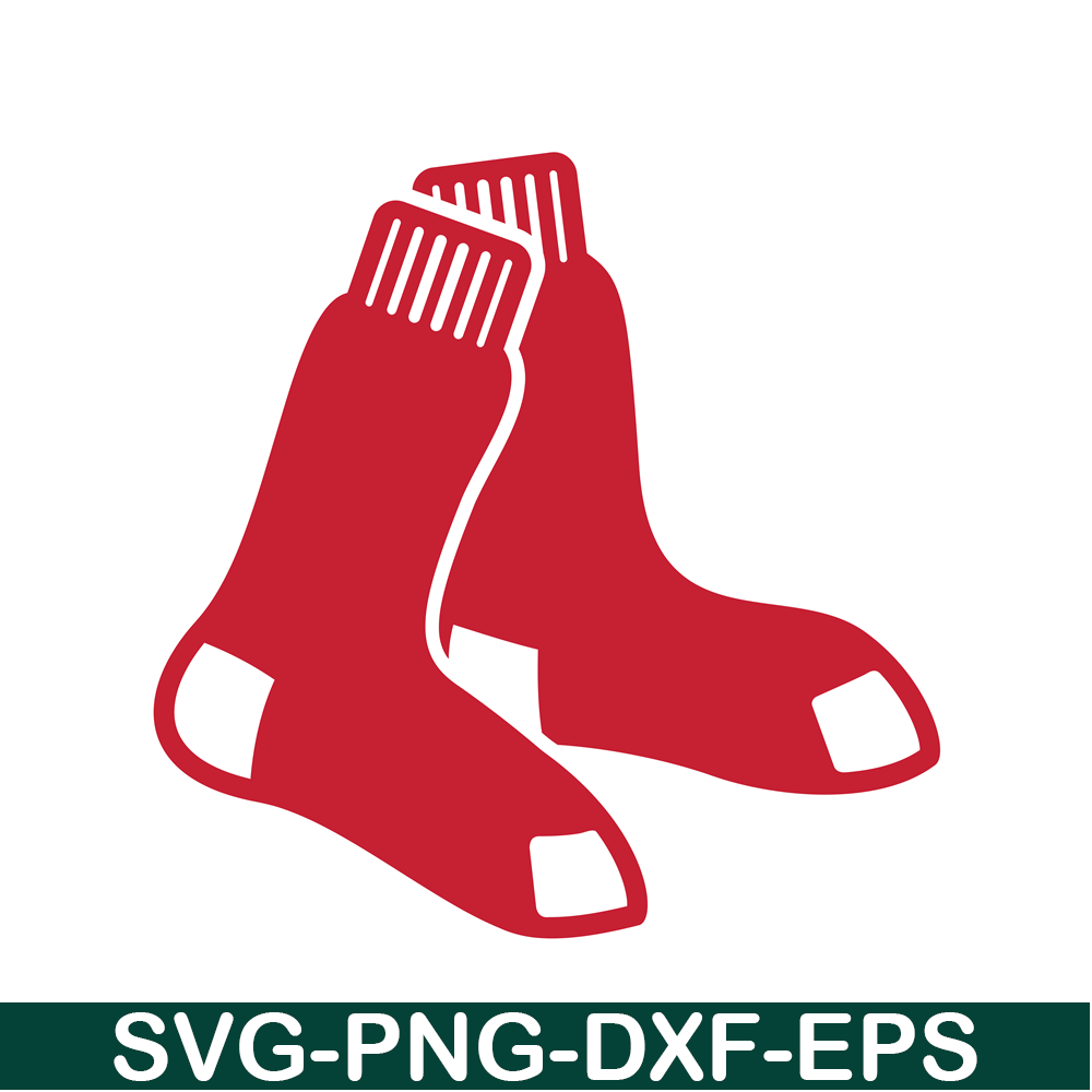 MLB30112338-Boston Red Sox The Socks SVG PNG DXF EPS AI, Major League Baseball SVG, MLB Lovers SVG MLB30112338.png