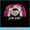 VLT21102393-Rainbow XOXO PNG, Sweet Valentine PNG, Valentine Holidays PNG.png