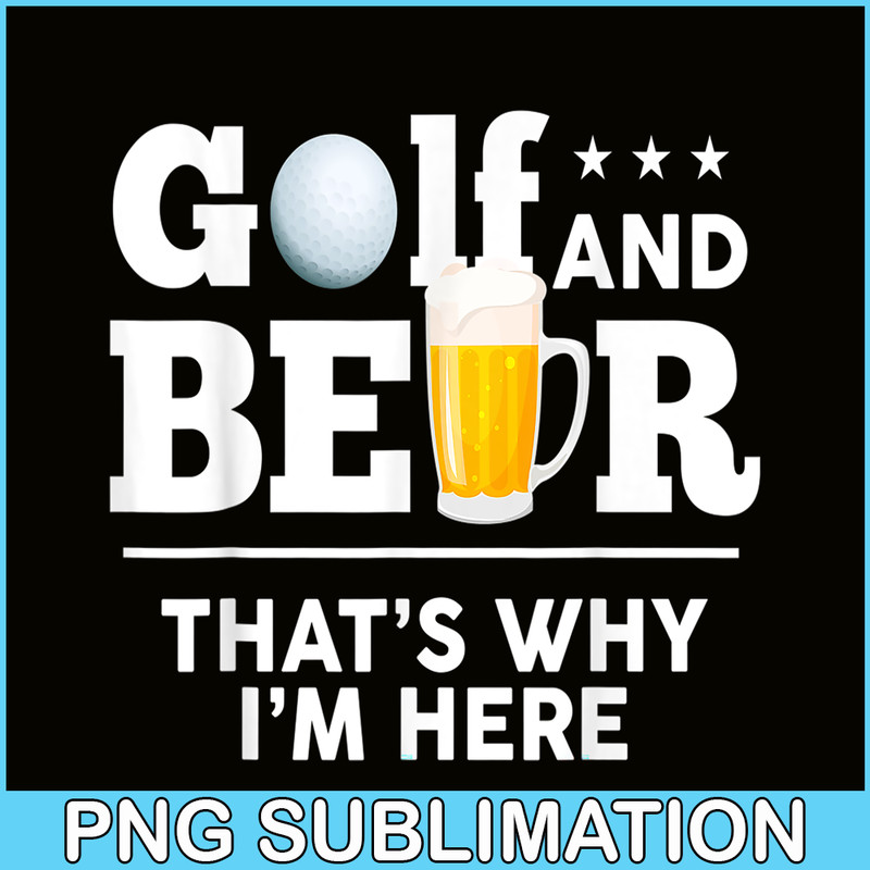 BEER28102335-Golf And Beer PNG Funny Beer Lovers PNG Beer Time PNG.png