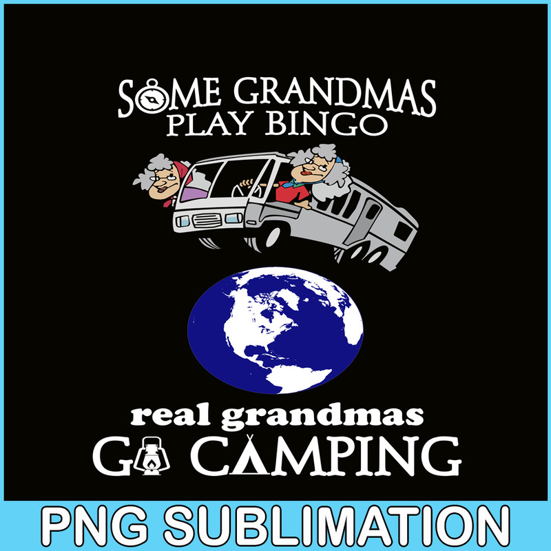 CAMP07112383-Some Grandmas Play Bingo PNG Camping PNG Picture Of 2 Old Women Traveling Around The World PNG.png
