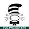 DS105122302-Cat in the black white hat Monogram SVG, Dr Seuss SVG, Cat in the Hat SVG DS105122302.png