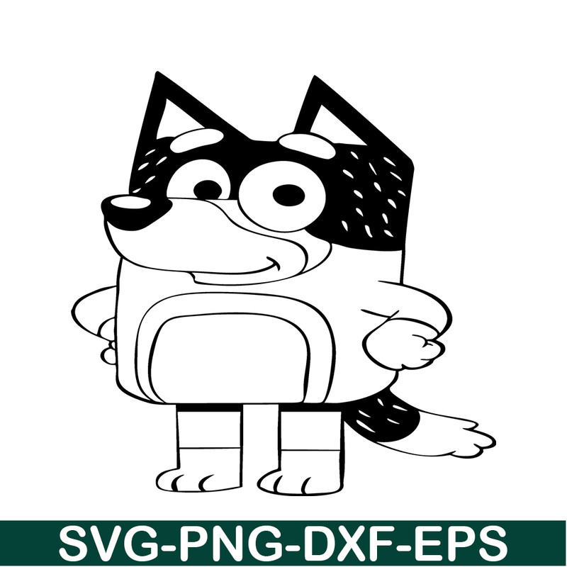 BL22112322-Bluey Black And White SVG PNG DXF EPS Bluey SVG Bluey Movie SVG.png