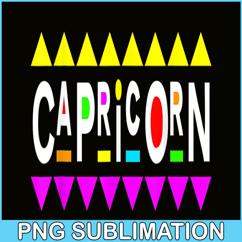CPB28102348-Capricorn Zodiac Design 90s Style PNG Zodiac Sign PNG Capricorn PNG.png