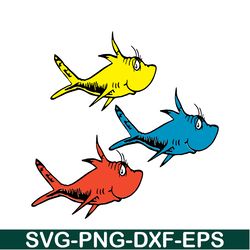 red yellow blue fishes svg, dr seuss svg, cat in the hat svg ds205122350
