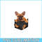 HL16102369-French Bulldog In a Pocket Mid PNG, Frenchie Dog Lover PNG, French Dog Artwork PNG.png