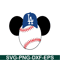 MLB011223139-LA Dodgers The Mickey Ball SVG, Major League Baseball SVG, MLB Lovers SVG MLB011223139.png