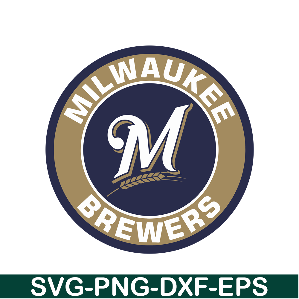 MLB011223151-Milwaukee Brewers Simple Logo SVG, Major League Baseball SVG, MLB Lovers SVG MLB011223151.png