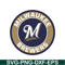 MLB011223151-Milwaukee Brewers Simple Logo SVG, Major League Baseball SVG, MLB Lovers SVG MLB011223151.png