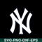 MLB204122327-NewYork Yankees White Logo SVG, Major League Baseball SVG, Baseball SVG MLB204122327.png