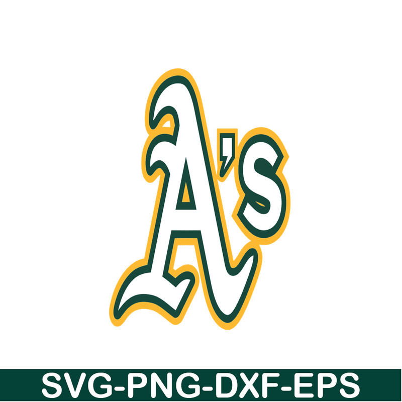 MLB204122349-Oakland Athletics The Letter SVG, Major League Baseball SVG, Baseball SVG MLB204122349.png