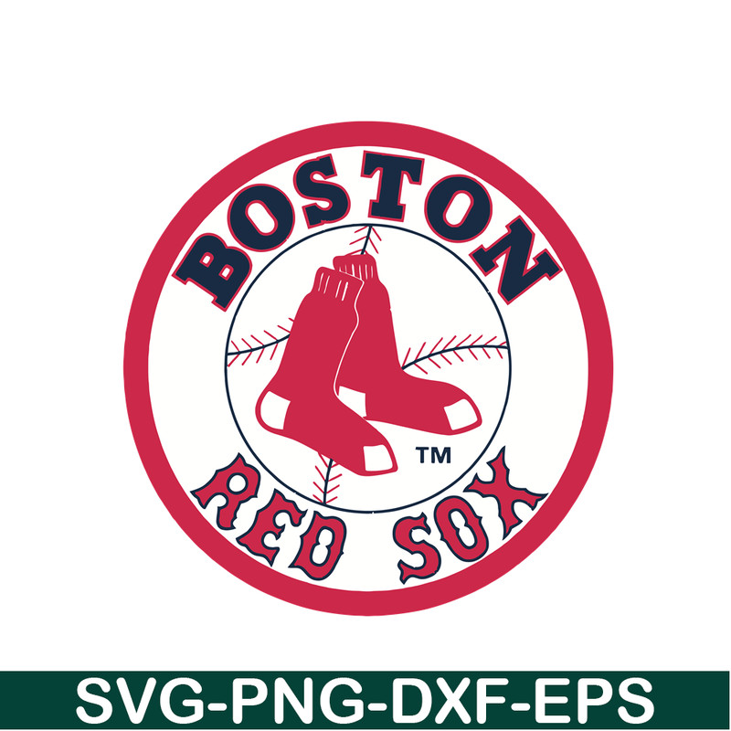 MLB30112345-Boston Red Sox Red White Logo SVG PNG DXF EPS AI, Major League Baseball SVG, MLB Lovers SVG MLB30112345.png