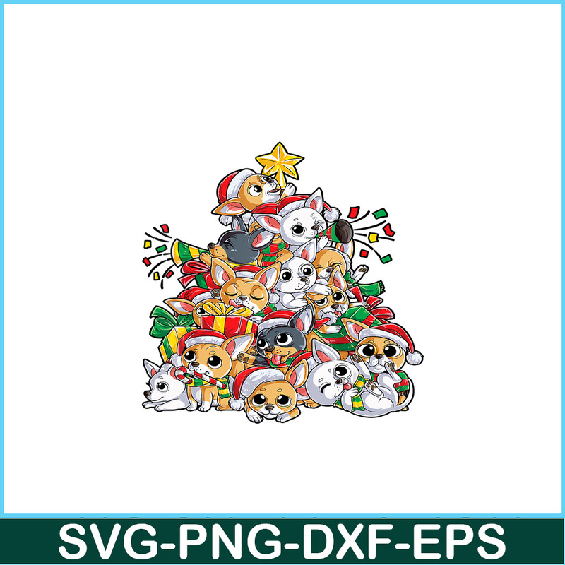 PNG141023128-Chihuahua Christmas Tree Dog Xmas Gift Santa Boys Kids Girls T-Shirt Png.png