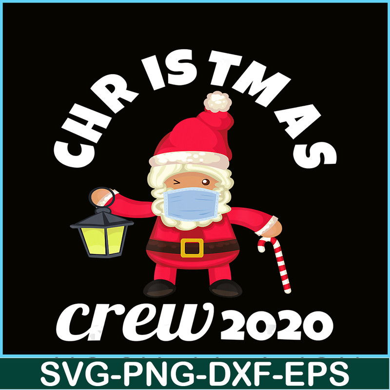 PNG141023146-Christmas Crew 2020 Funny Mask Wearing Santa Xmas T-Shirt Png.png