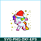 PNG14102350-Christmas Unicorn Shirt for Girls Santa Hat Xmas Gift Women T-Shirt Png.png