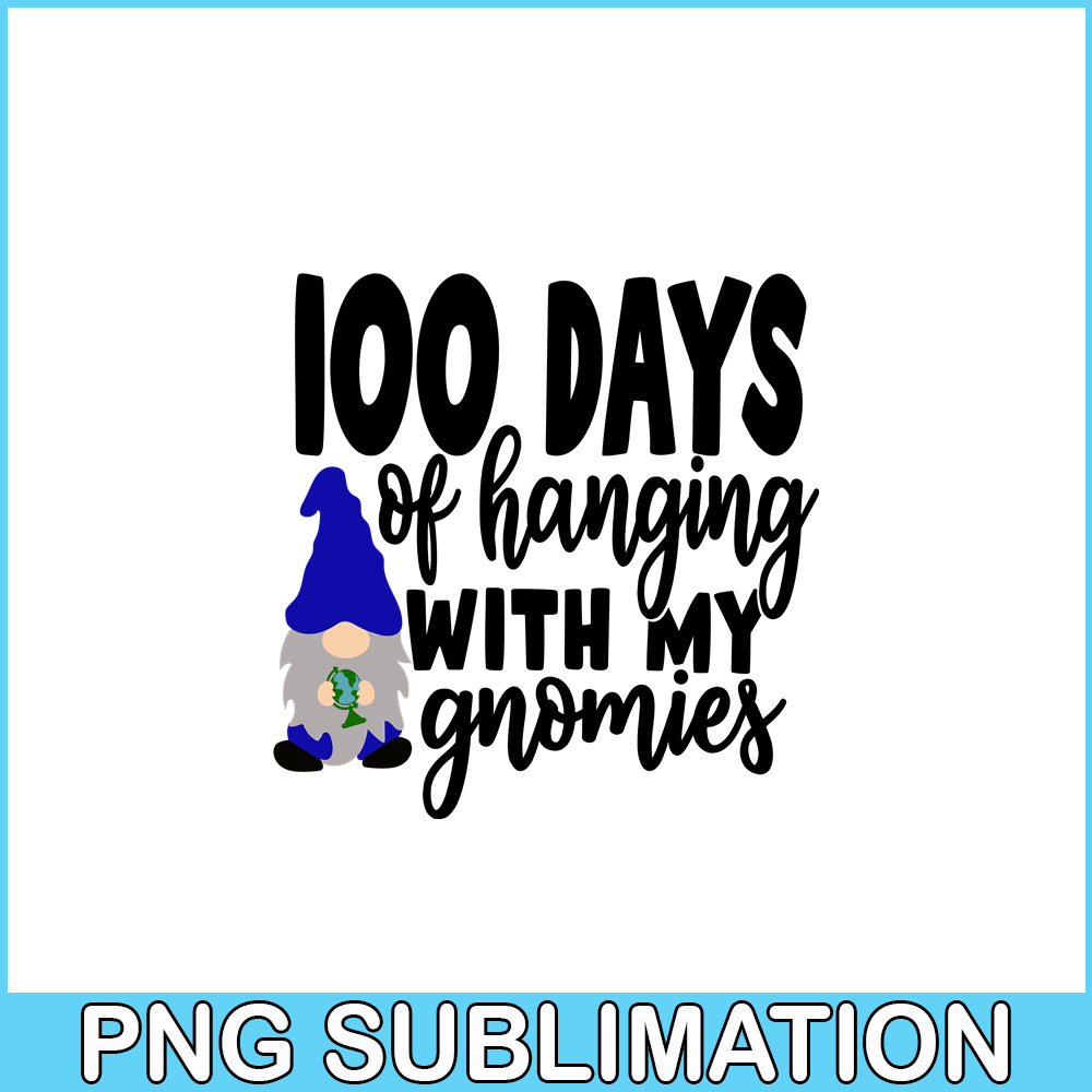VLT19102304-100 Days Of Hangging PNG, Gnomies Valentine PNG, Valentine Holidays PNG.png