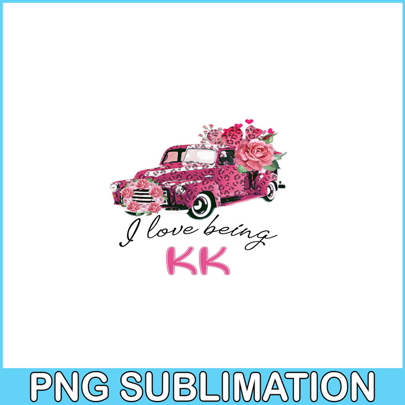 VLT19102350-I Love Being KK PNG, Pink Valentine PNG, Valentine Holidays PNG.png