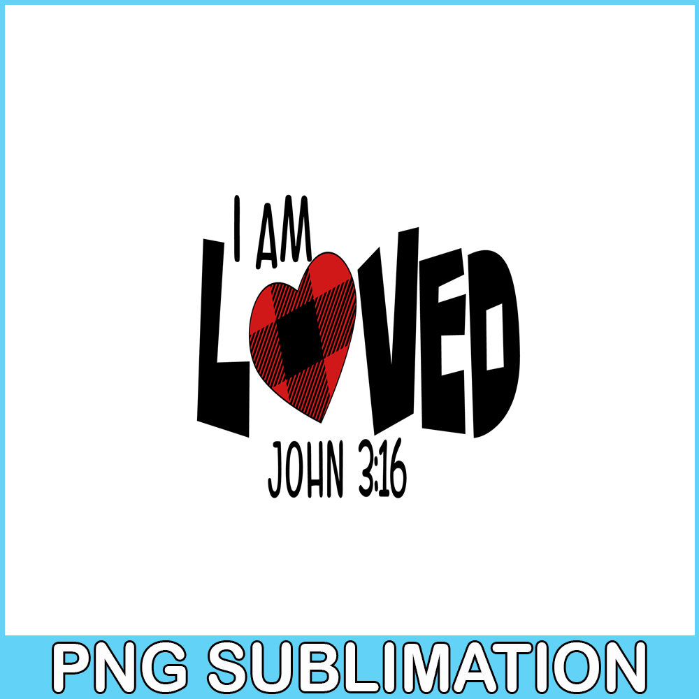 VLT21102306-I Am Loved PNG, Sweet Valentine PNG, Valentine Holidays PNG.png