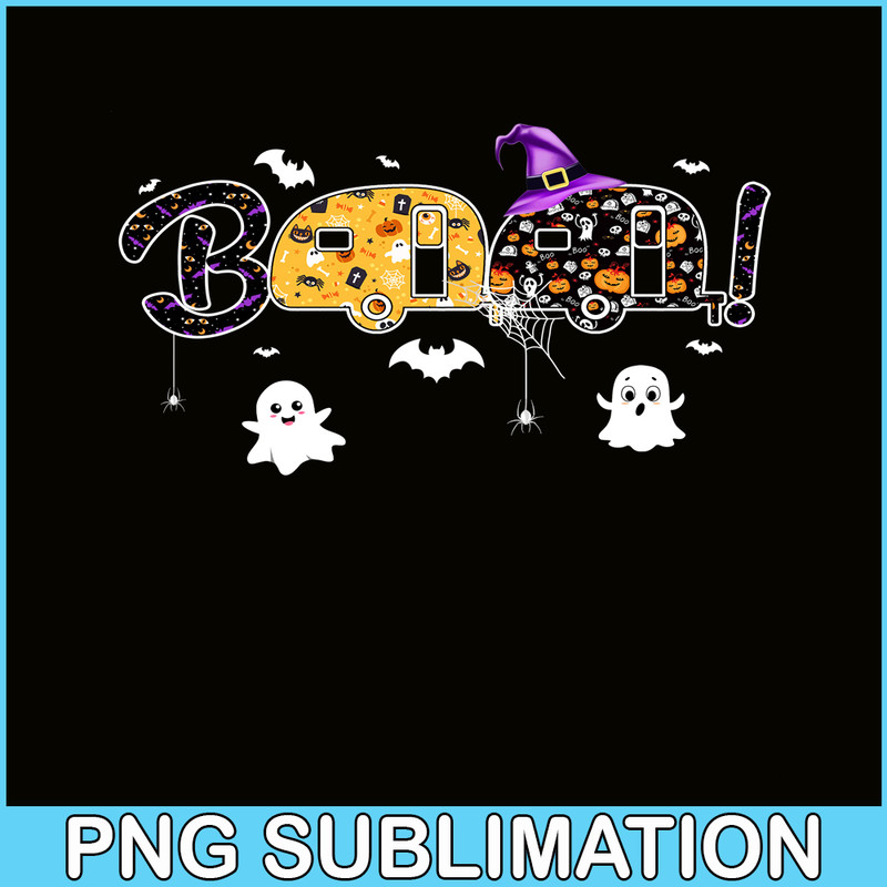 CAMP07112334-Boo And Camper Van PNG Camper Costume PNG Halloween And Camp PNG.png