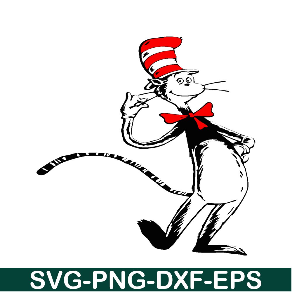 DS205122332-The Cat With His Red Hat SVG, Dr Seuss SVG, Cat In The Hat SVG DS205122332.png