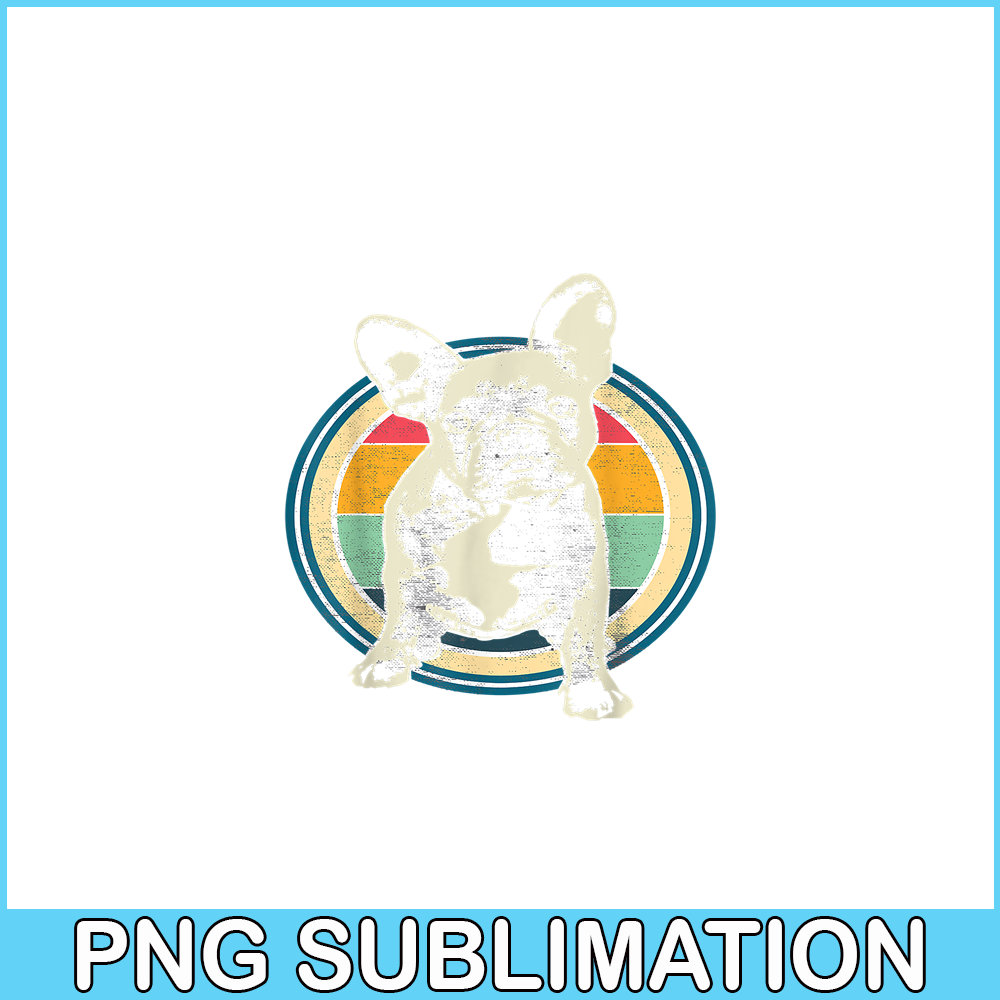 HL161023110-French Bulldog Vintage PNG, Frenchie Dog Lover PNG, French Dog Artwork PNG.png