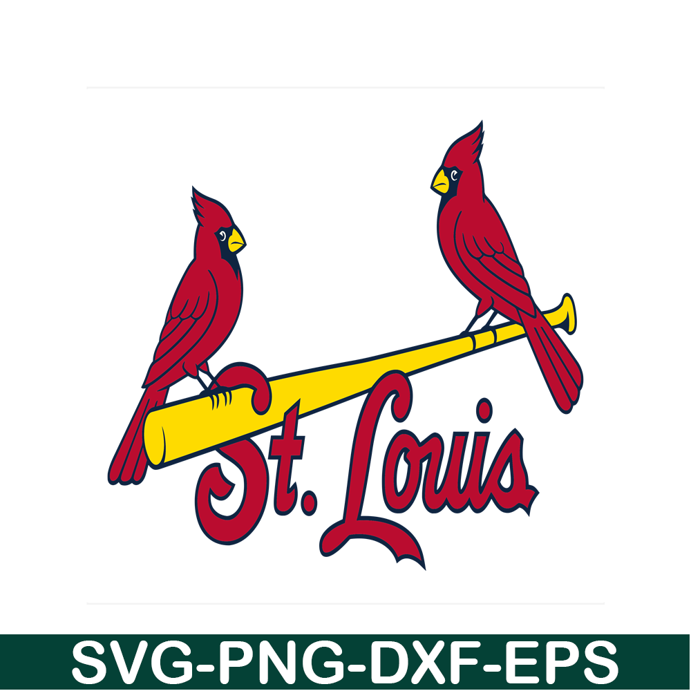 MLB204122395-St. Louis Cardinals Symbol SVG, Major League Baseball SVG, Baseball SVG MLB204122395.png