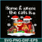 PNG141023122-Cats In Snow Winter Christmas Santa Hat X-mas Kitten Gift Long Sleeve T-Shirt Png.png