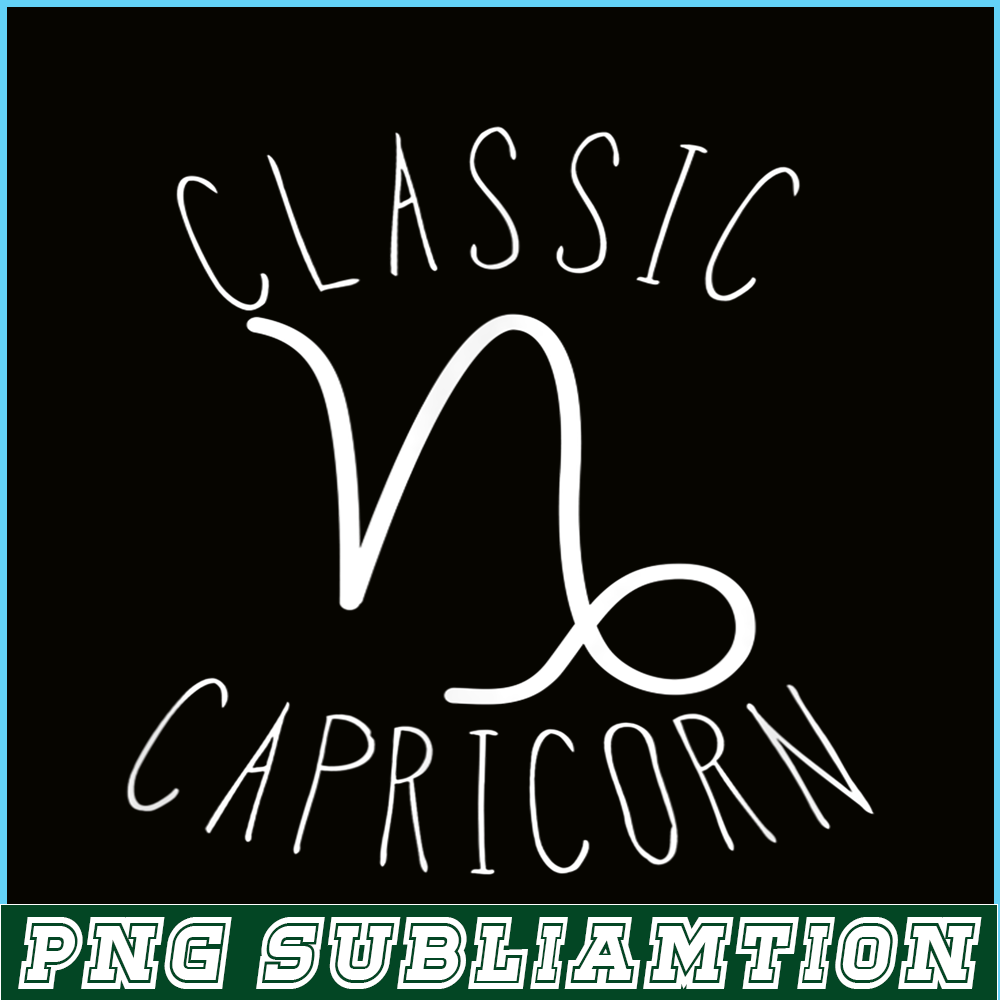 c-Classic Capricorn PNG Astrology Sign PNG Capricorn Birthday Gift PNG.png