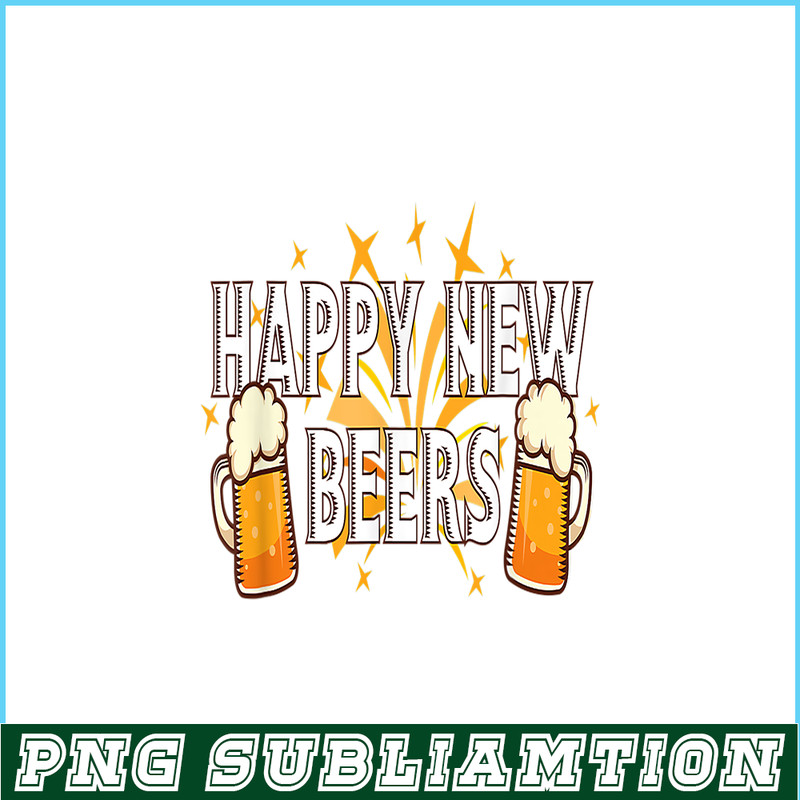 BEER28102336-Happy New Beers PNG New Year Party PNG New Year With Beer PNG.png