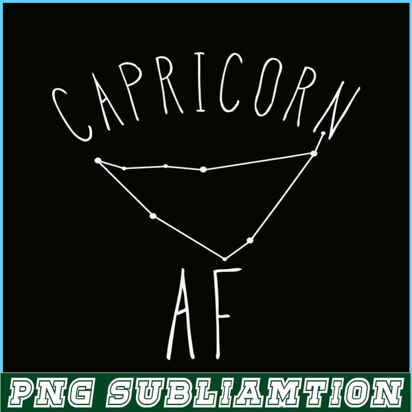 CPB28102307-Capricorn AF PNG Constellation Zodiac PNG Capricorn Birthday Gift PNG.png