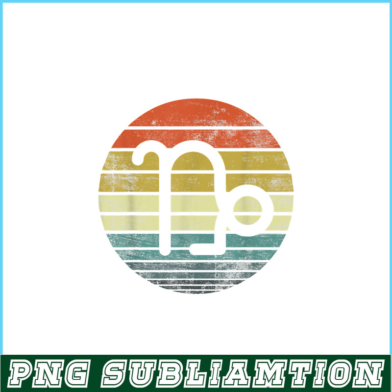 CPB28102313-Capricorn Gifts PNG Funny Retro Sunset PNG Zodiac Sign Birthday PNG.png