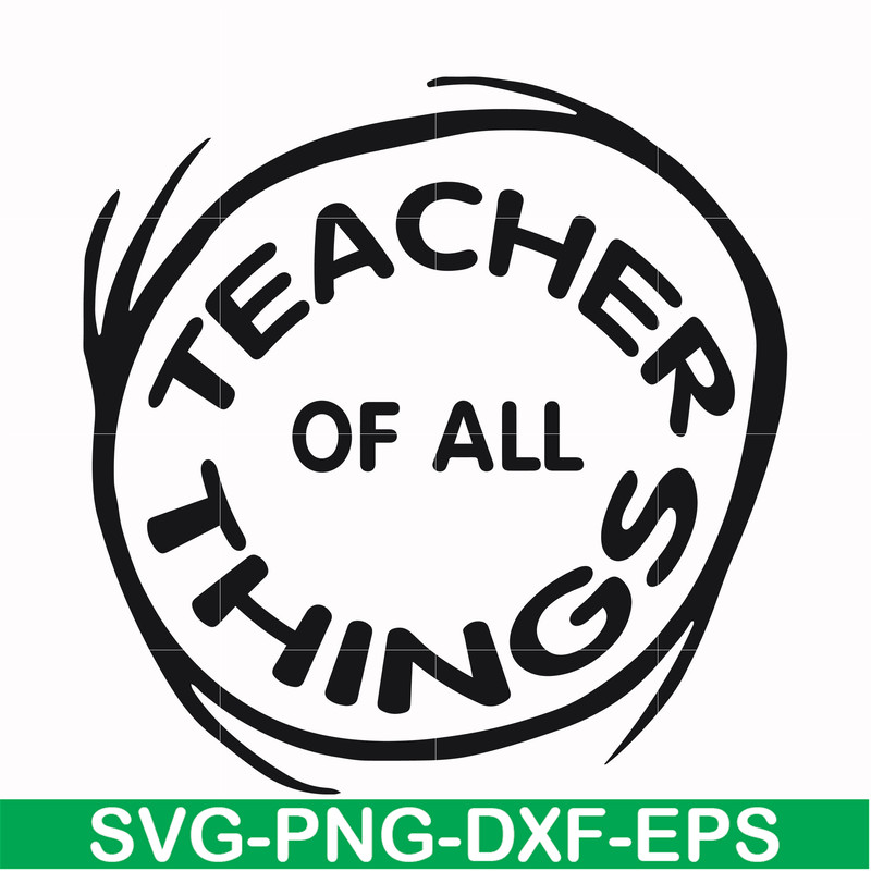 DR000161-Teacher of all things svg, png, dxf, eps file DR000161.jpg
