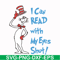 DR00054-I can read with my eyes shut svg, png, dxf, eps file DR00054.jpg