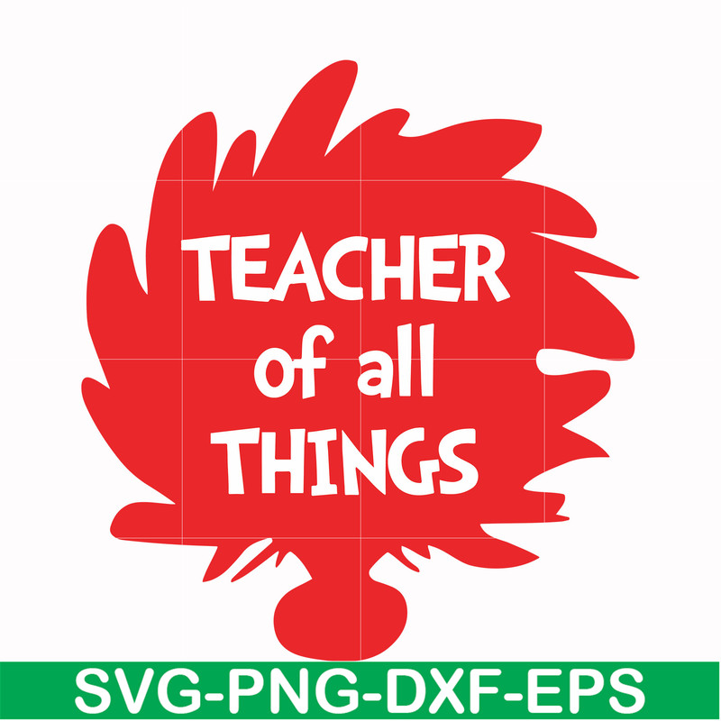 DR00059-Teacher of all things svg, png, dxf, eps file DR00059.jpg